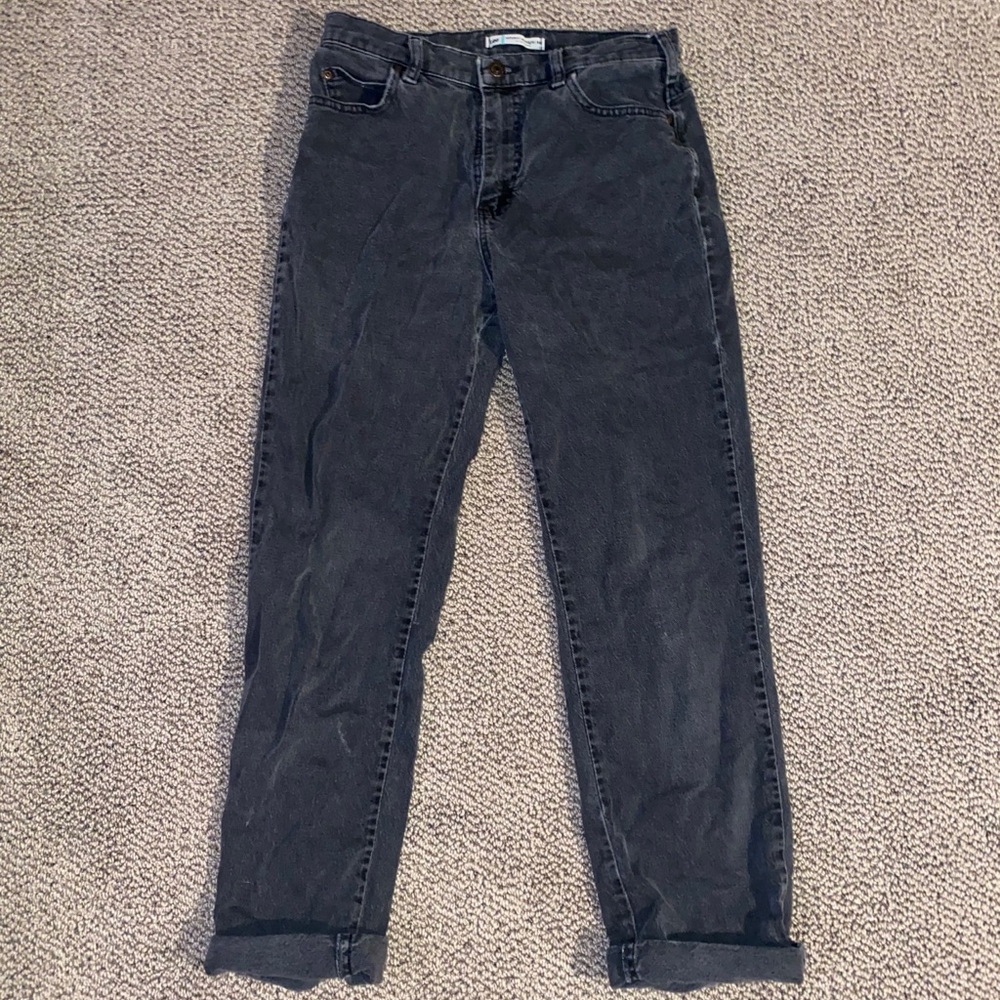 Lee Relaxed Straight Leg Jeans - Black